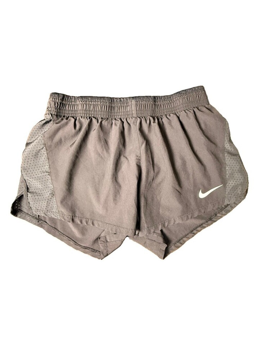 Nike Women’s gray running dry fit short short size S